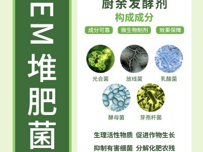 EM菌堆肥生物菌发酵厨余菌种发酵菌沤肥有机肥肥料堆肥桶绿植花肥图2