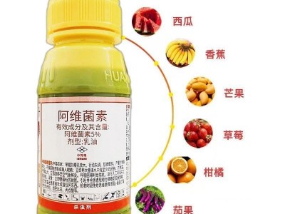 华星虎吉5%阿维菌素博嘉杀虫剂红蜘蛛卷叶螟菜青虫果树蔬菜农药图5