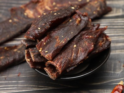 风干鸭肉干 500g 休闲零食品肉类网红麻辣厂家自销批发展会跑江湖图3