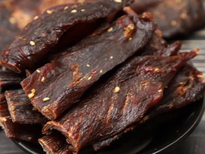 风干鸭肉干 500g 休闲零食品肉类网红麻辣厂家自销批发展会跑江湖图4