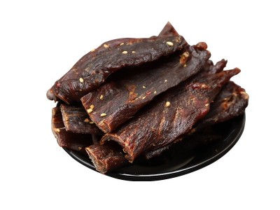 风干鸭肉干 500g 休闲零食品肉类网红麻辣厂家自销批发展会跑江湖图5