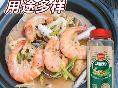 凤球唛胡椒粉大规格特惠装家用煲汤蒸煮炒菜调味香辛料温和不上火图2