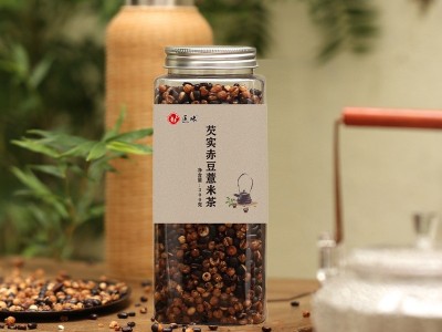 芡实赤豆薏米茶粮食熟茶焦香味三蒸三晒一翻炒330g图2