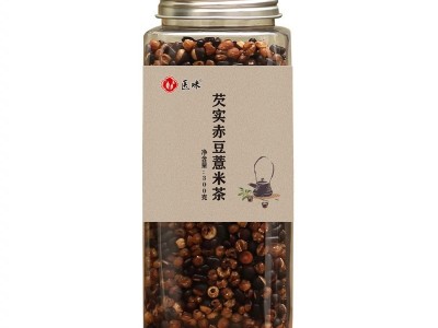 芡实赤豆薏米茶粮食熟茶焦香味三蒸三晒一翻炒330g图5