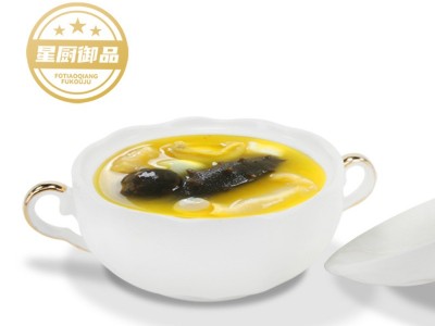 珍品堂批发鲍鱼海参金尊佛跳墙带盅加热即食260g*6罐/保温礼盒装图3