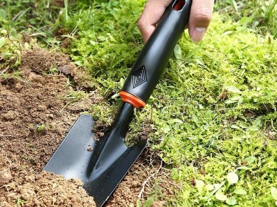 批发园艺盆景大工具三件套 宽铲子两用耙子园林植物用品厂家直销图3