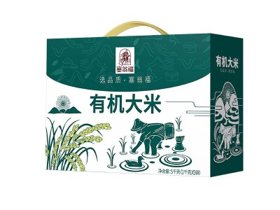塞翁福有机大米礼盒装（5kg）东北有机大米批发经销团购一件代发图5