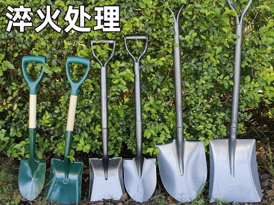 挖土铲子户外园艺铁锹养殖农用工具种菜锰钢车载铲雪家用种花铁铲图2