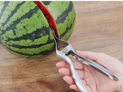 开瓜神器不锈钢分瓜器家用商用水果专用切西瓜工具西瓜对半分割器图5