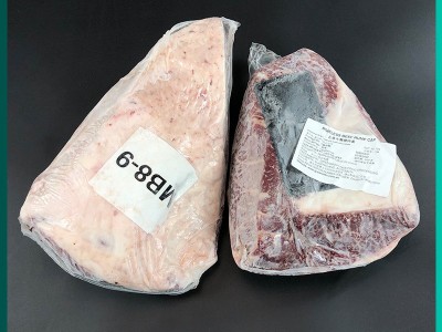 澳洲纯血和牛194M8-9臀腰肉盖整箱商用批发 新鲜冷冻雪花牛排食材图2