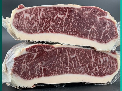 澳洲纯血和牛194M8-9臀腰肉盖整箱商用批发 新鲜冷冻雪花牛排食材图3
