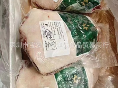 澳洲1265厂臀腰肉盖小西冷烤肉牛排 奥康纳安格斯雪花谷饲牛肉图2