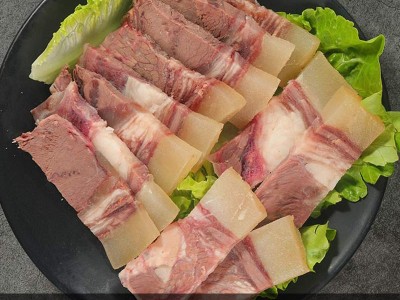 牛头肉1斤装 全熟黄牛牛脸肉牛杂带皮牛肉清真牛头国产拆骨肉包邮图4