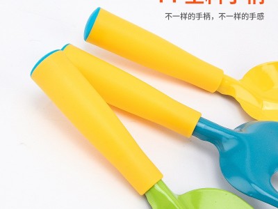 儿童园艺工具组合套装十一件套户外园林劳作种植花草挖沙塑料工具图3