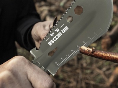 牧屾园林铲多功能园艺工兵铲迷你便携小手铲挖野菜赶海挖土种花铲图4