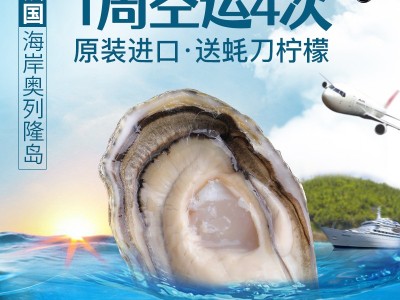 吉拉多法国进口生蚝产地批发海鲜鲜活生蚝大量批发水产大生蚝即食图2