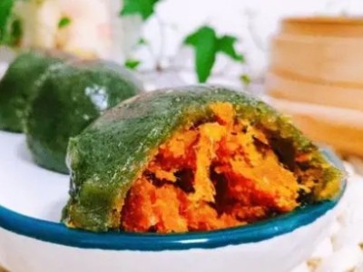 肉松蛋黄青团定制黑芝麻青团批发海苔肉松青团散装零食早餐糕点图5