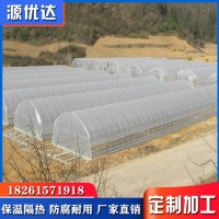 现货供应蔬菜大棚骨架连栋温室大棚材料热镀锌大棚材料出口非洲