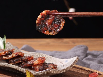 梅干菜腊肉饼今凰厂家直销广式腊味创新腊肠煲仔饭食材梅菜扣肉饼图2
