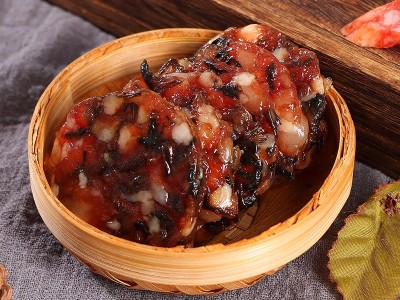 梅干菜腊肉饼今凰厂家直销广式腊味创新腊肠煲仔饭食材梅菜扣肉饼图4