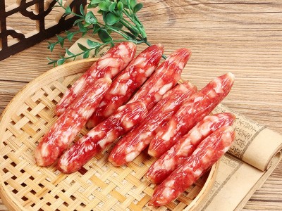 今凰珍珠腊肠200克广东特长腊味江门风味直供腊味煲仔饭儿童香肠图3