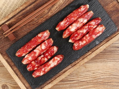 今凰珍珠腊肠200克广东特长腊味江门风味直供腊味煲仔饭儿童香肠图2