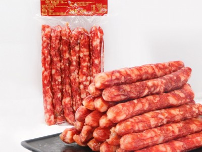 正宗广式风味腊肠江门香肠烤肠咸甜味腊肠代发猪肉炸串香肠批发图3