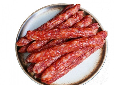 正宗广式风味腊肠江门香肠烤肠咸甜味腊肠代发猪肉炸串香肠批发图4
