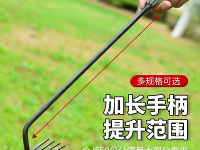 锄头除草神器拔草耙子连根野菜铲子多功能不锈钢除草工具园 艺松土图5
