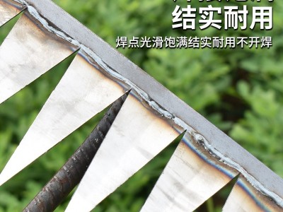 锄头除草耙子农具锄草翻地松土除草神器六齿钉耙钢耙农用工 具大全图4