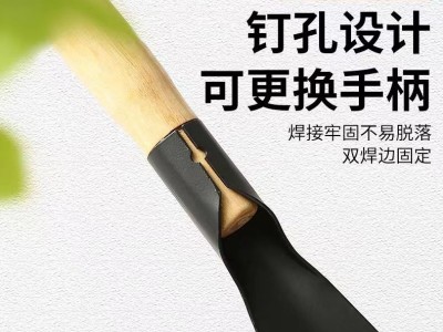 锰钢园艺除草木柄小铲挖葱蒜小铲子盆栽松土花铲户外挖野菜神器图2