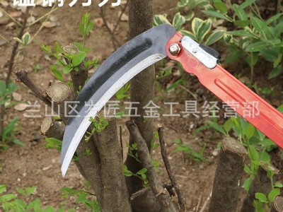 农用镰刀免磨钢折叠镰刀割草刀割稻谷草刀钓鱼农具大镰刀除草工具图3