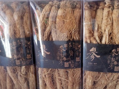 东北长白山生晒参白参500克人参直销代客加工细粉 制香料专用图3