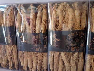 东北长白山生晒参白参500克人参直销代客加工细粉 制香料专用图5