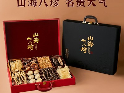 中秋节大连特产海参鲍鱼人参海参干货滋补品送长辈领导高档礼盒装图4