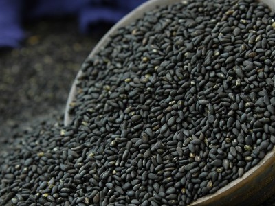 厂家供应熟 黑芝麻 五谷杂粮磨粉豆浆原料 低温烘焙 熟黑芝麻图3