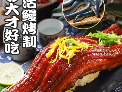 蒲烧鳗鱼即食鳗鱼无汁烤鳗冷冻水产日式鳗鱼饭寿司材料烤鳗鱼20P图3