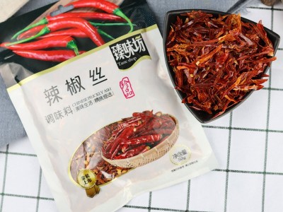 批发干辣椒丝炸串烧烤冒菜川菜烹饪调味品油炸小吃家用袋装辣椒丝图3