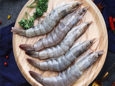 白虾净重3斤厄瓜多尔大虾青虾批发 新鲜食材冷冻摆摊大小饭店供货图3