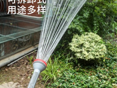 花洒头水龙头防溅加长园艺浇花灌溉工具大棚浇菜螺旋自来水花洒图2