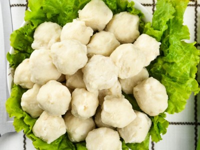 万品花枝丸火锅丸子小吃食材海鲜丸子500g厂家货源一件代发图3