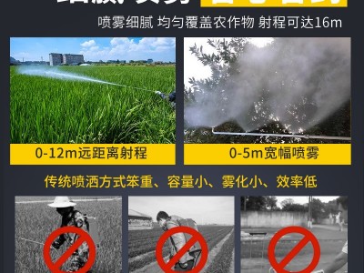 厂家批发48V60V电动喷雾器 农用自排一体感应高压电动打 药机图3