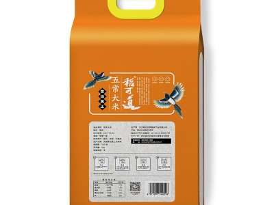 稻可道雪地黑土五常大米东北稻花香米塑六面5kg 当季新米厂家直销图2