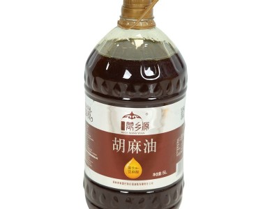 禾皓蒙乡源胡麻油5升食用油厂家直供量大从优图4