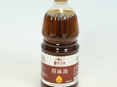 禾皓蒙乡源胡麻油1.8升食用油厂家直供量大从优图1