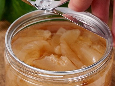 琥珀蜇头即食凉拌海蜇皮头半成品美食琥珀蜇头腌制水产品凉拌菜图3