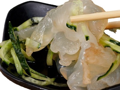 琥珀蜇头即食凉拌海蜇皮头半成品美食琥珀蜇头腌制水产品凉拌菜图5