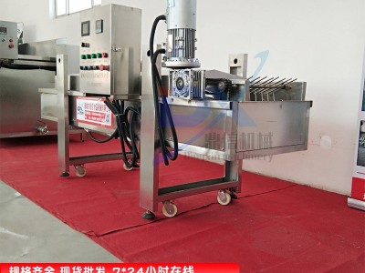 炸油条机 自动化油条机器 速冻大油条油炸机 全自动炸油条流水线图5