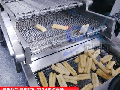 炸油条机 自动化油条机器 速冻大油条油炸机 全自动炸油条流水线图4