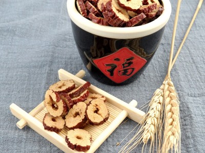 批发新疆红枣片干脆灰枣圈适合花茶食品冰激凌原料用干枣圈图2